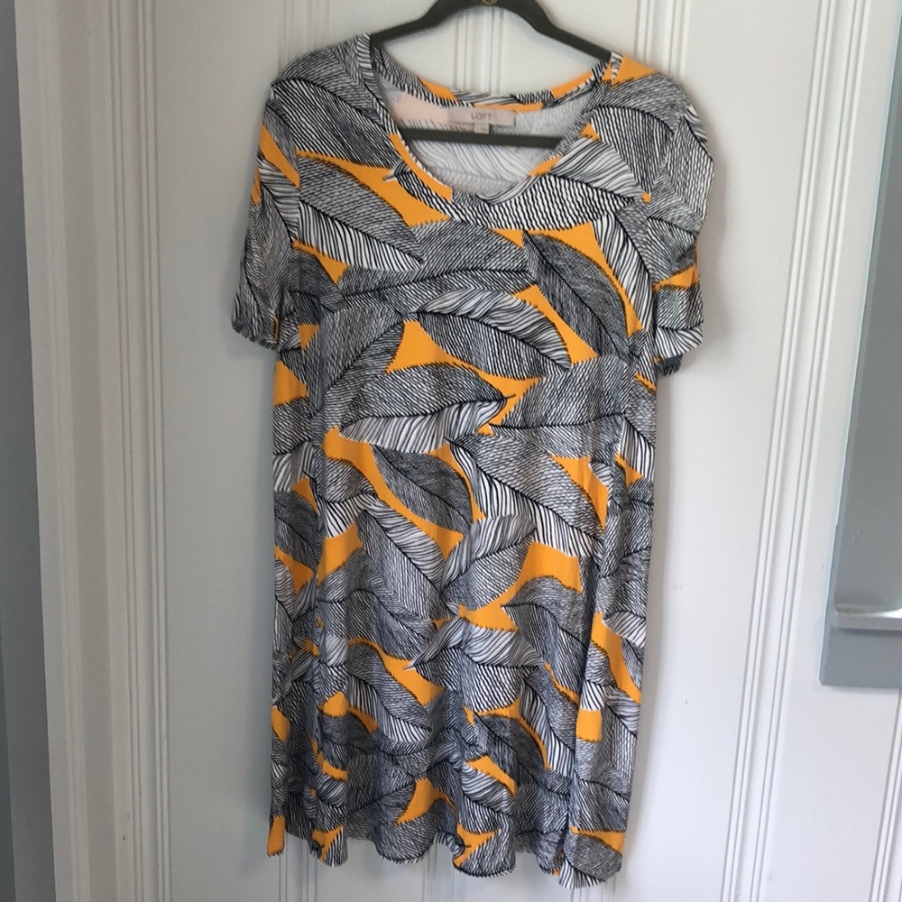 LOFT t-shirt dress
